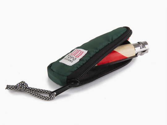 Couteau et pochette Topo Design & Opinel