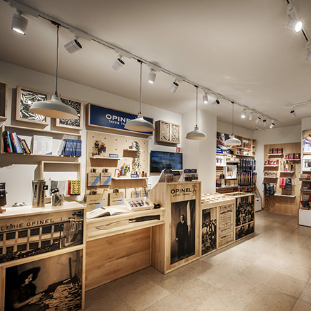 Opening of the first Opinel store