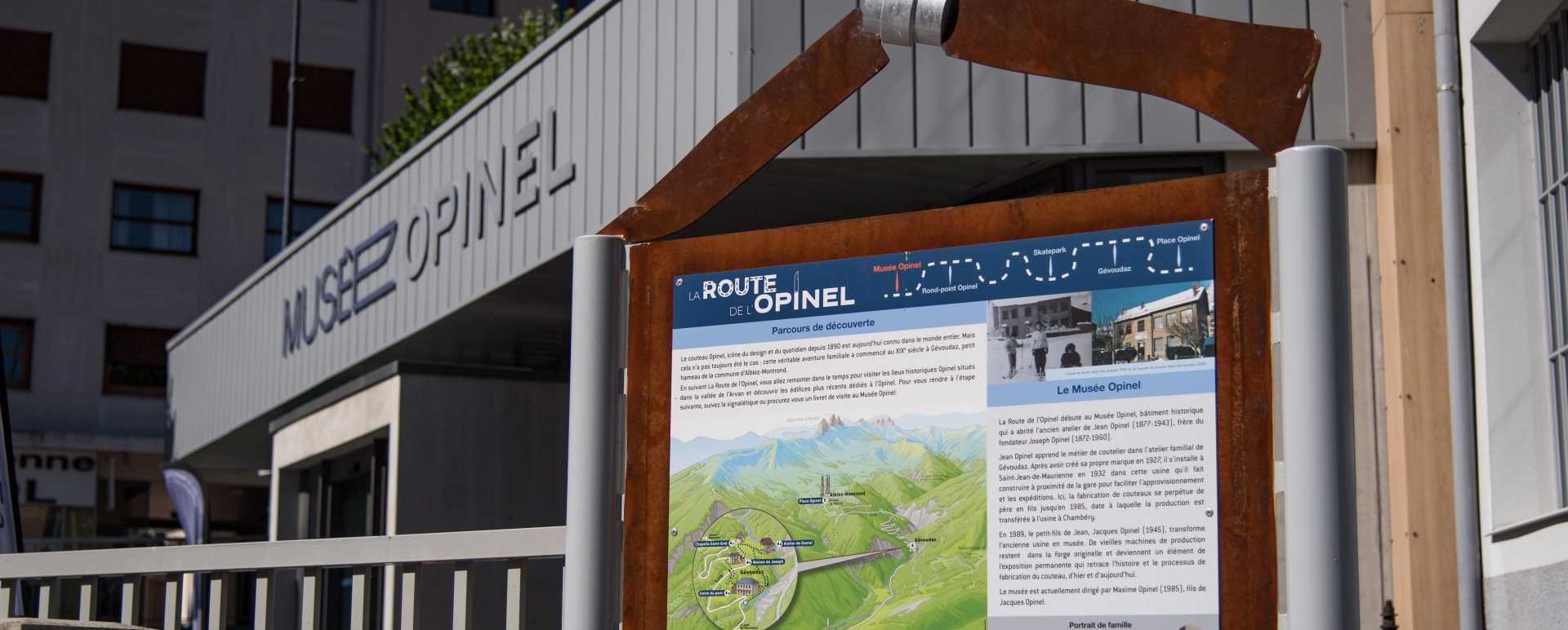La route de l'Opinel