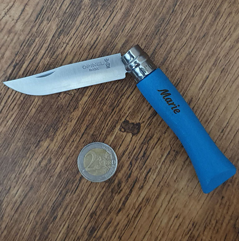 Why do we give somebody a coin when they give us a knife as a gift