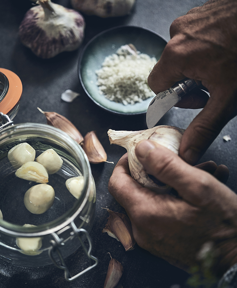Recette de l’ail confit