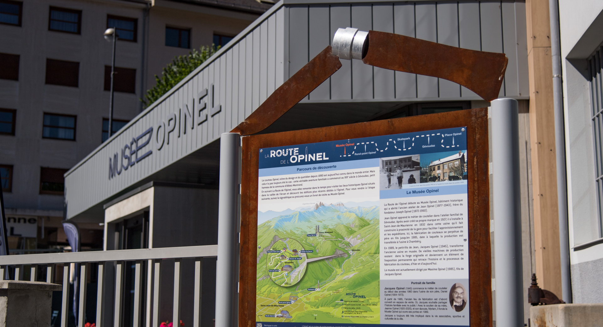 La route de l'Opinel