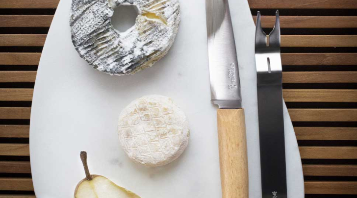 Käse-Set: Messer + Gabel