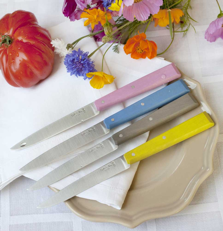 4-teiliges Tafelmesser-Set Nr. 125 – Bon Appétit Campagne