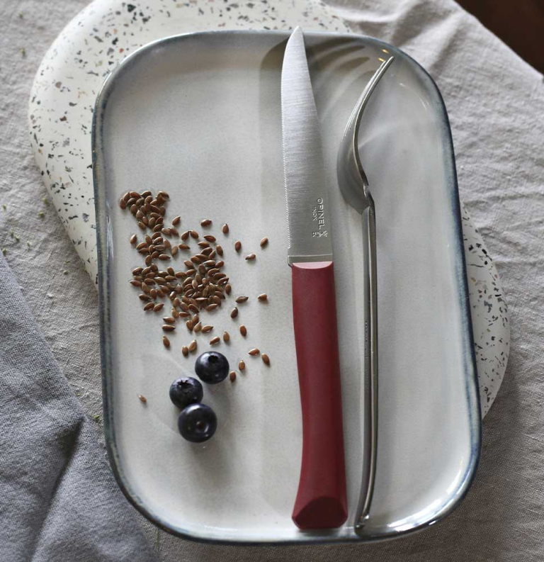 Table knife Bon Appetit + Burgundy