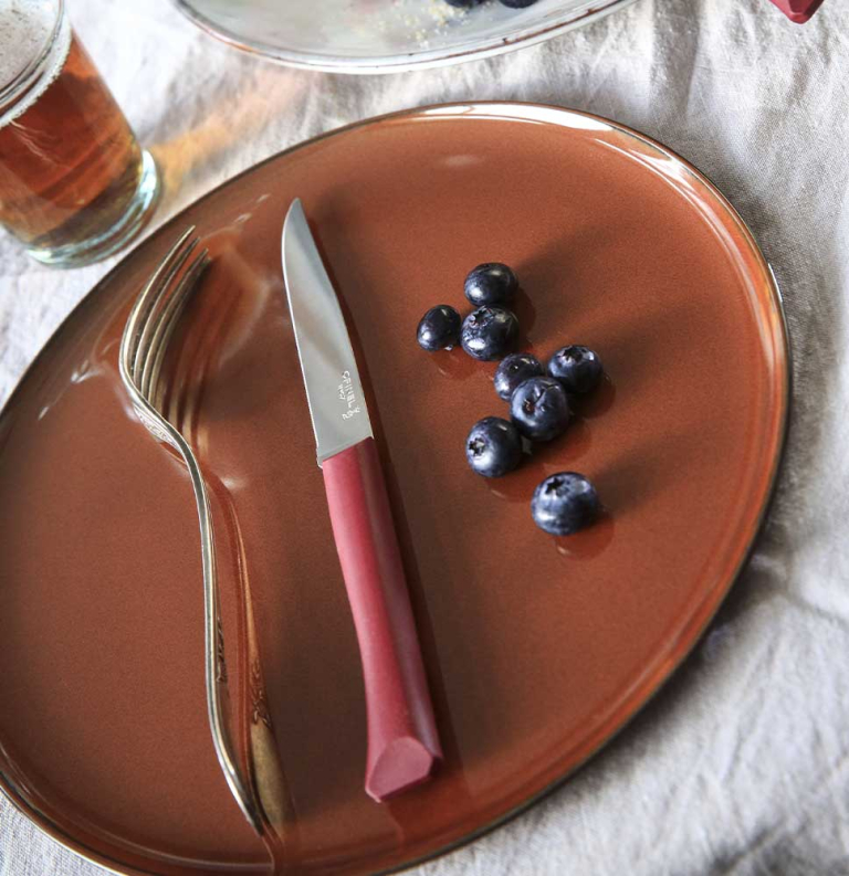 Table knife Bon Appetit + Burgundy