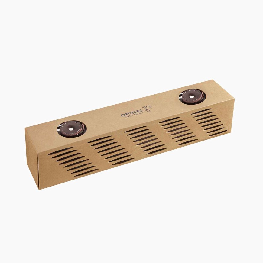 Natte simili pour 8 couteaux de cuisine