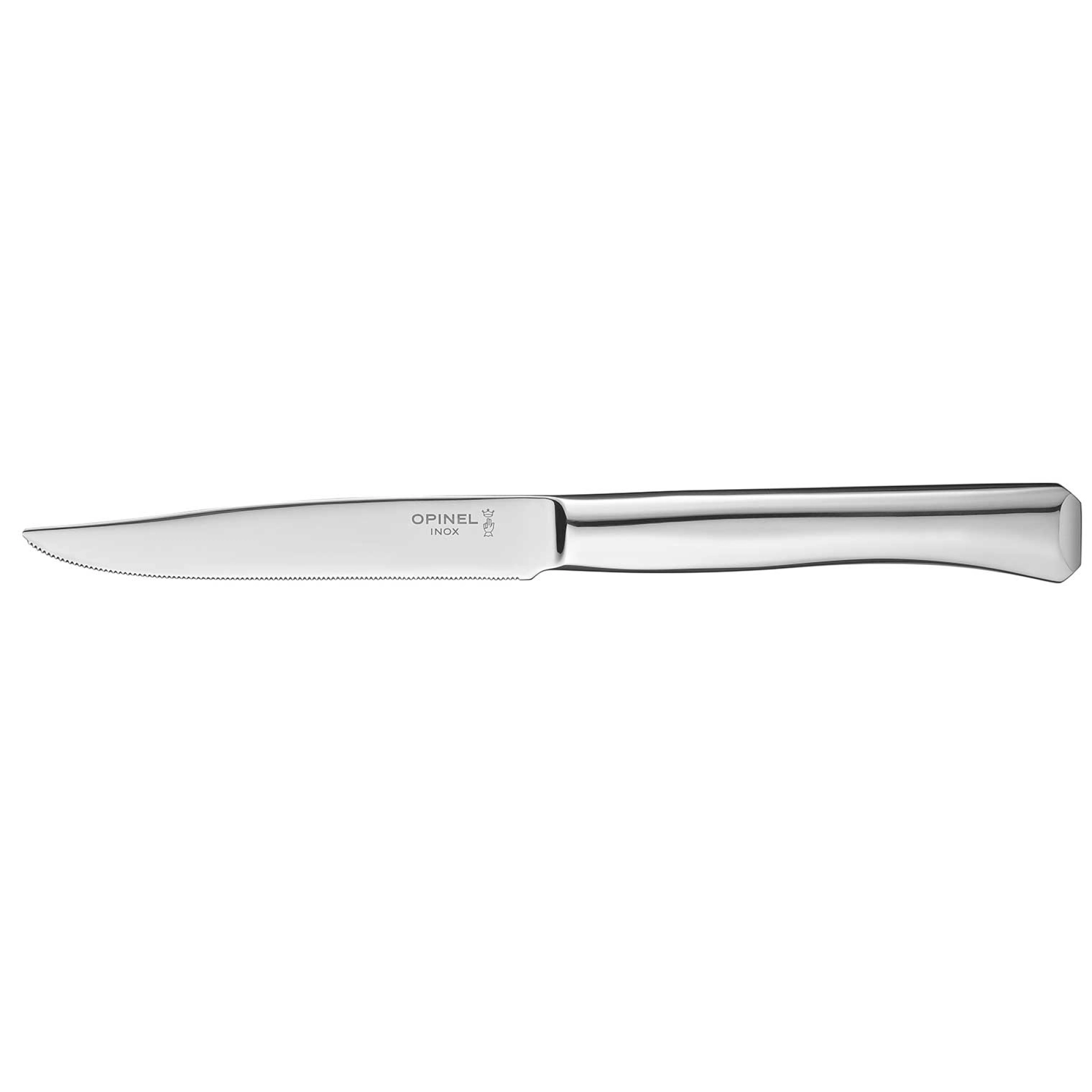 Opinel Tafelmesser Set – 4-teilig, Edelstahl, Für Fleisch & Gemüse, Leicht Zu Reinigen