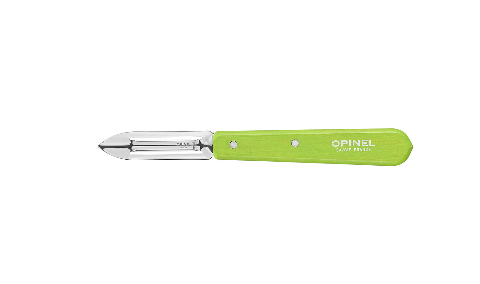 Opinel Knife Peeler N°115 Green Apple 6cm blade