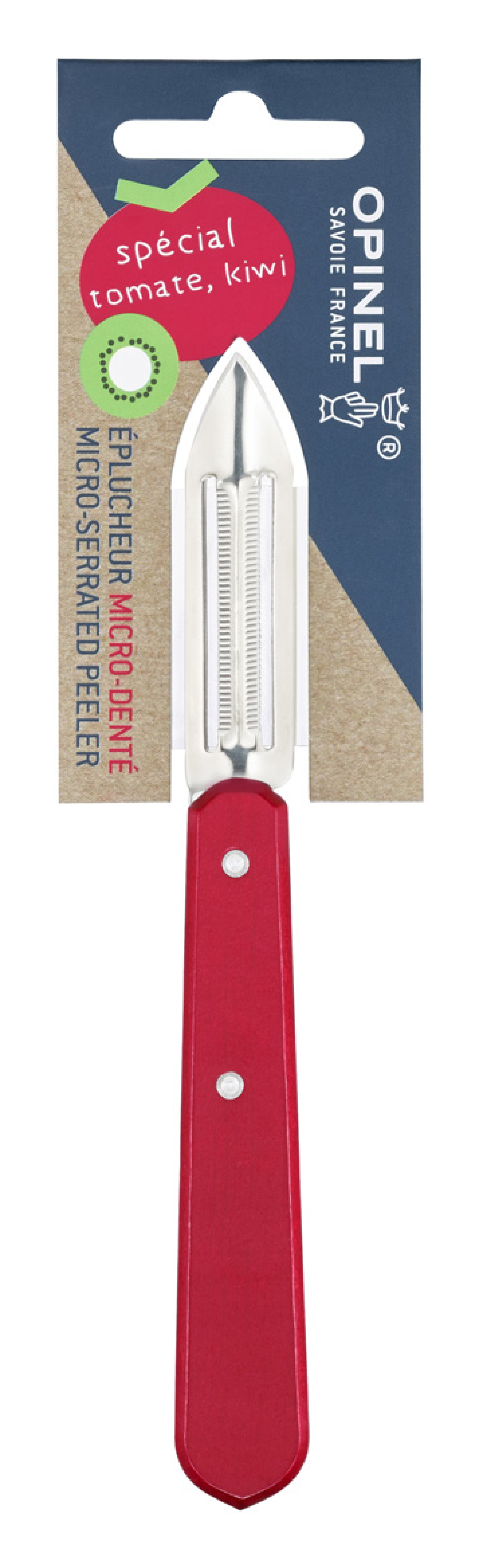 Achat en ligne Eplucheur Micro-denté OPINEL Rouge