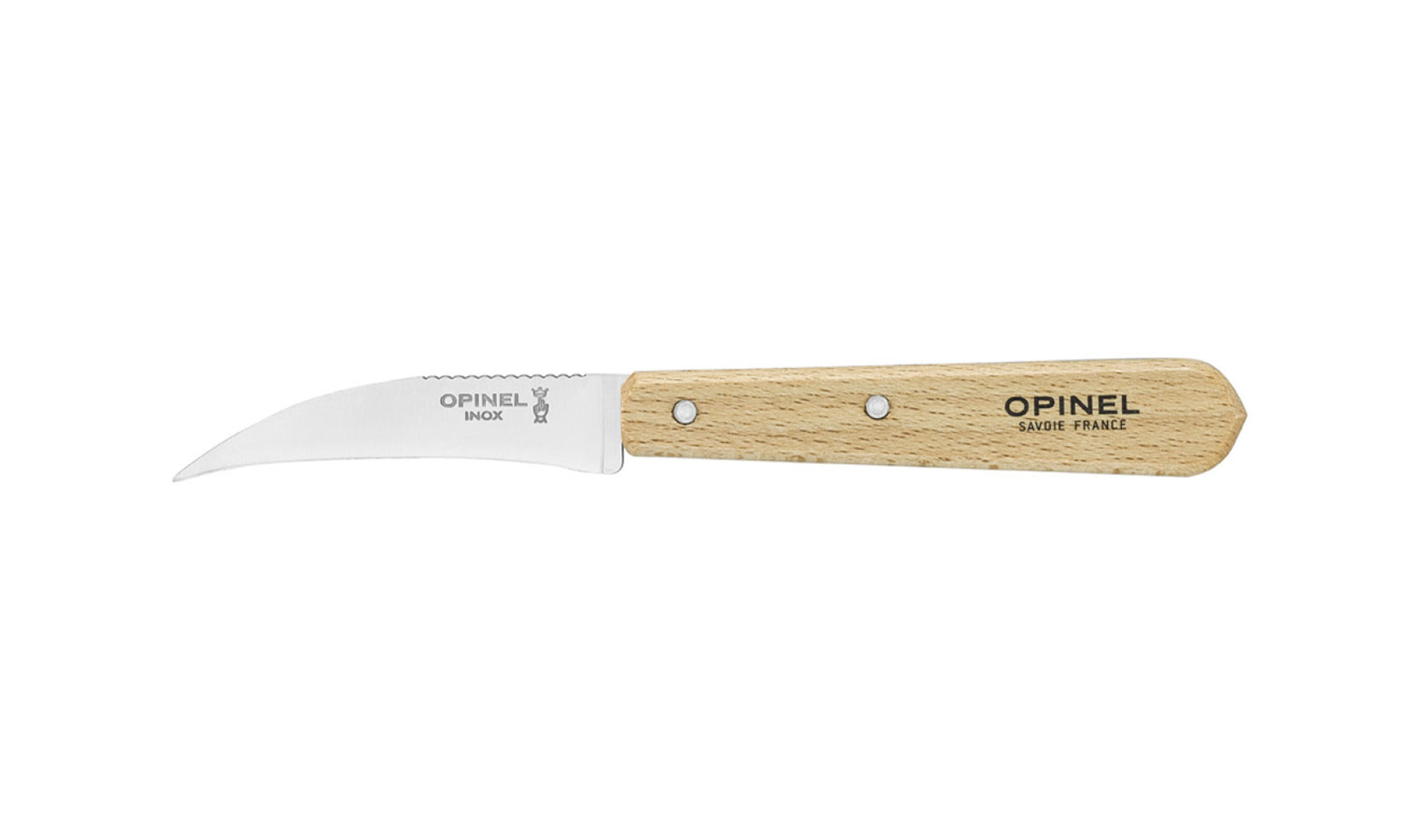 Opinel Knife Vegetable Knife N°114 Natural 7cm blade