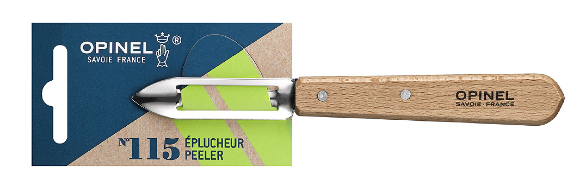 Eplucheur Opinel n°115 - Manche pomme