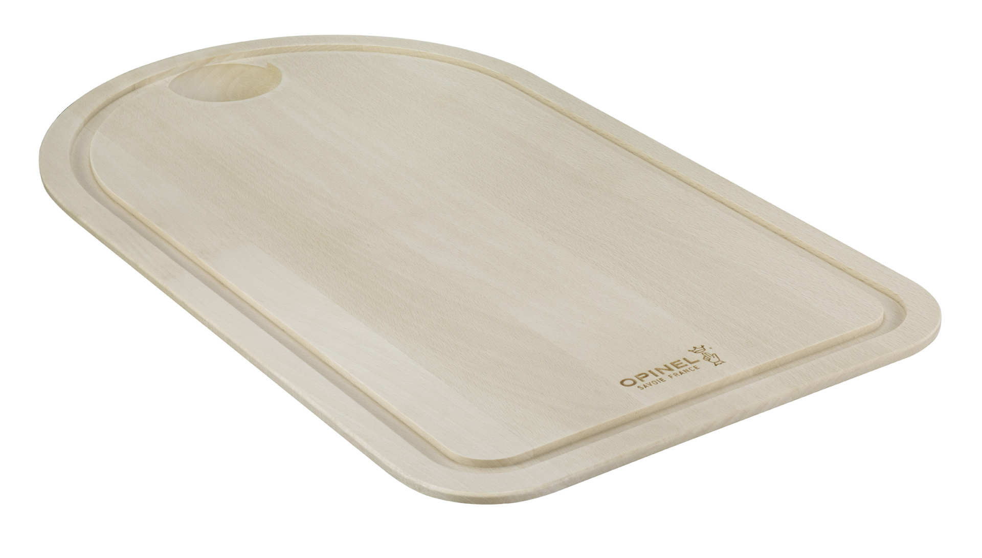 Planche à Découper En Hêtre Avec Rigole 37x25x2 Cm