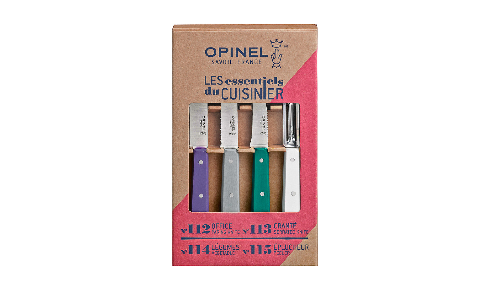 Messer Opinel Box Les Essentiels Art Déco