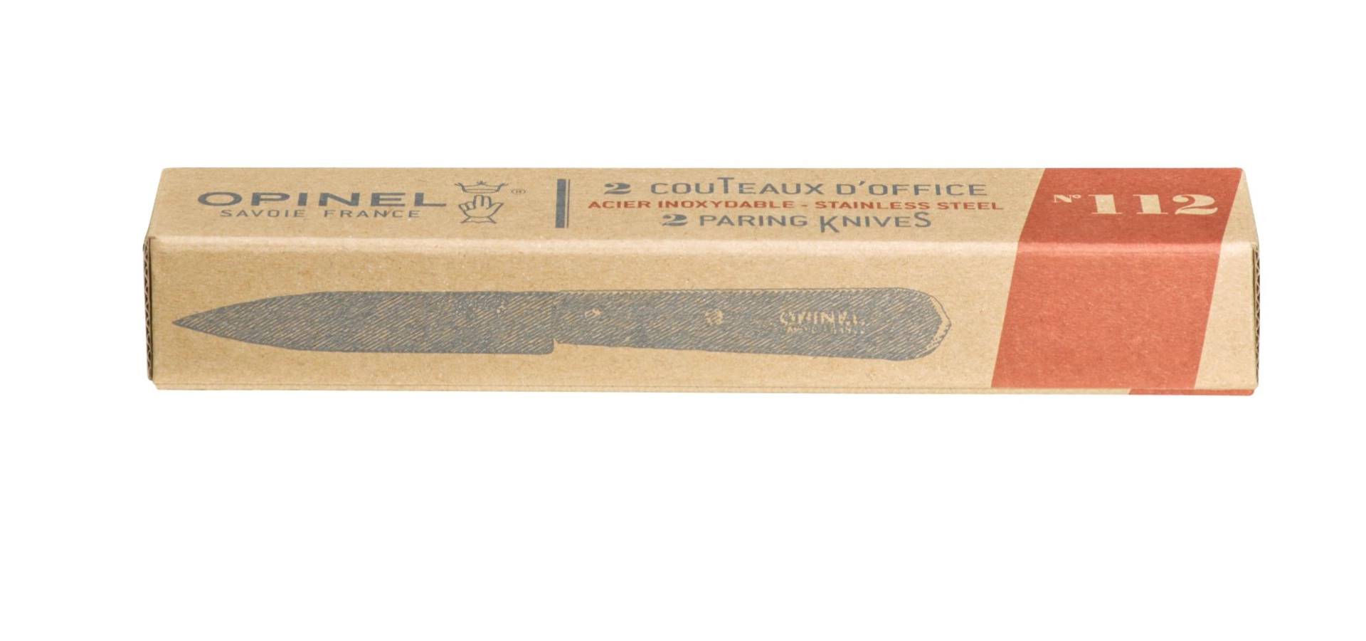 Opinel No.112 Paring Knife - Natural