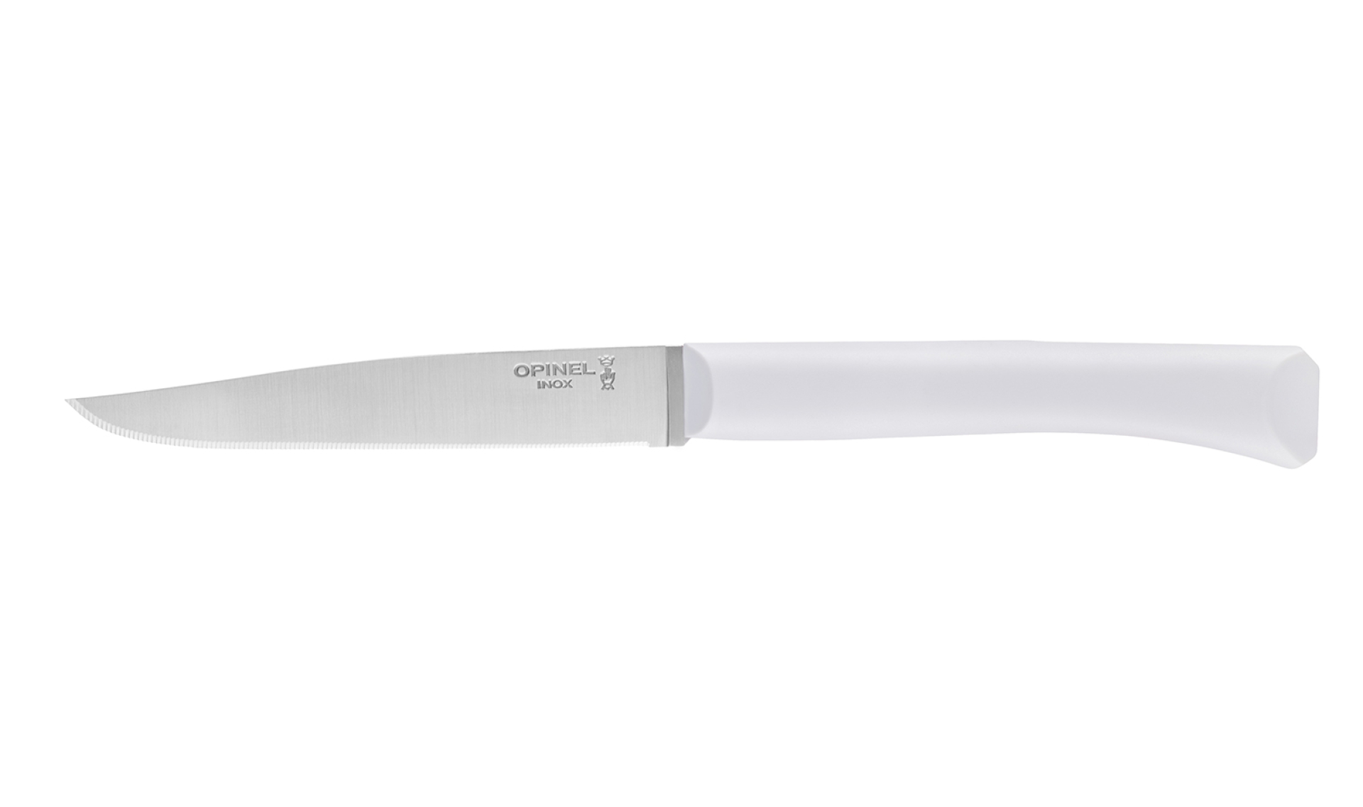 Opinel - Table Knife Bon Appétit + Cloud - Customisable - Micro-serrated stainless steel blade 11 cm - Dishwasher safe - Made in France