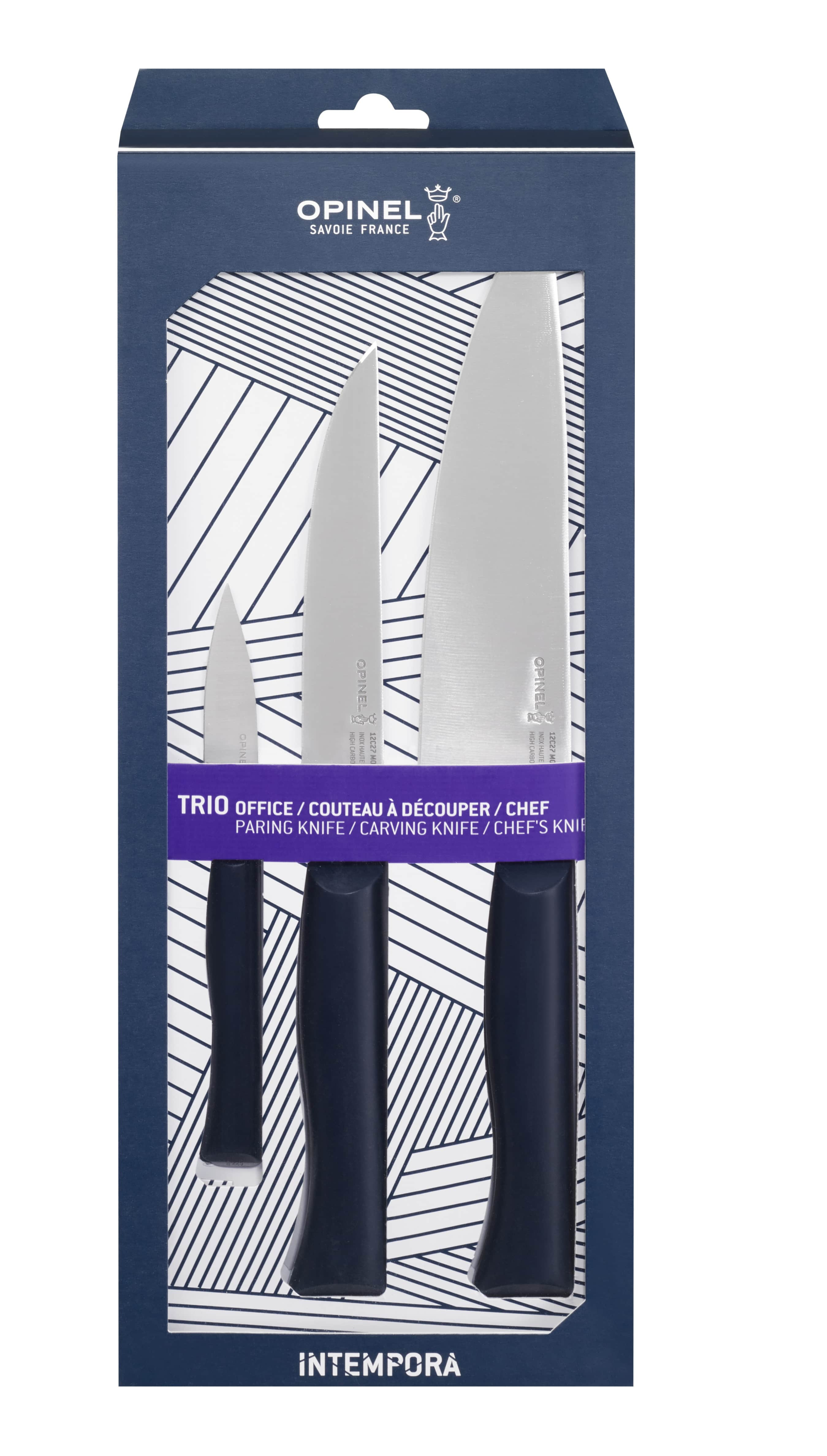 Messer Opinel Set Trio Intempora