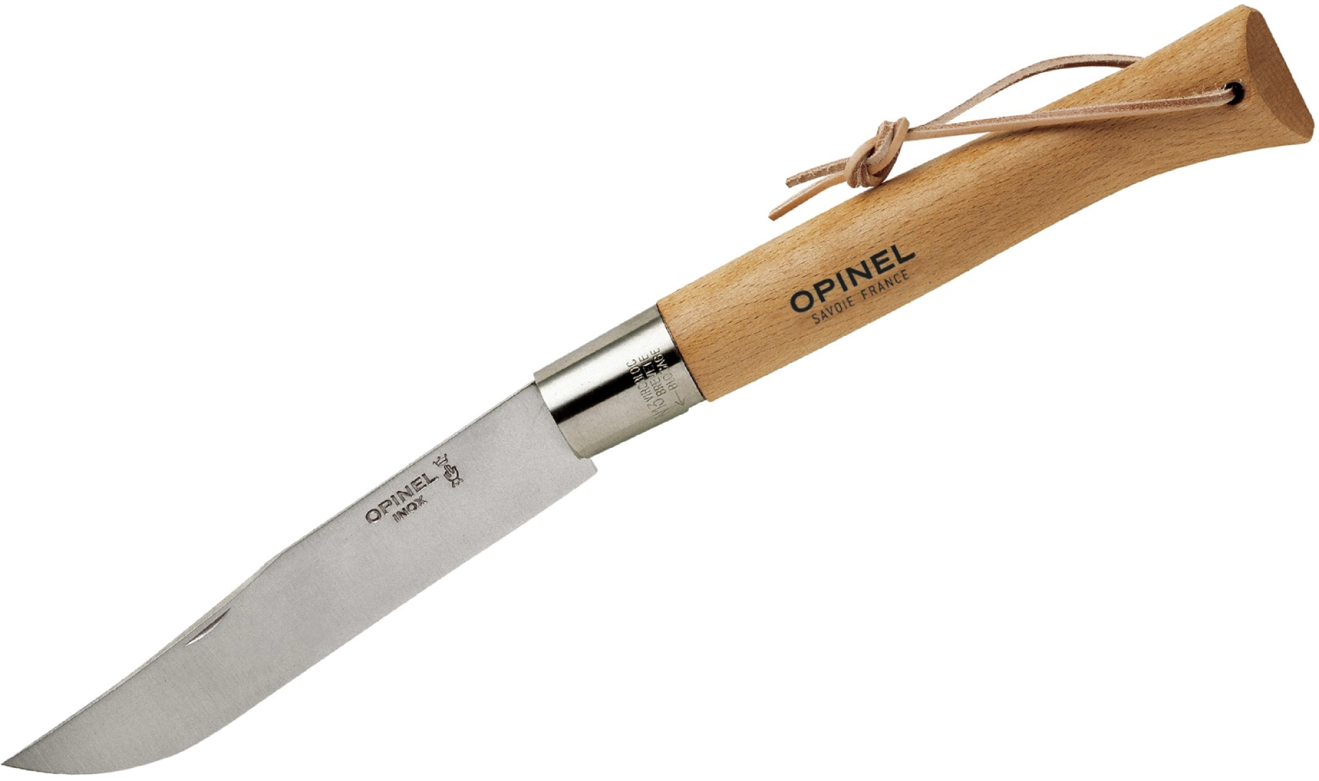 Opinel - Pocket Knife N°13 Inox - Stainless steel blade 22 cm - Beechwood handle - Giant model and its box - Made in France