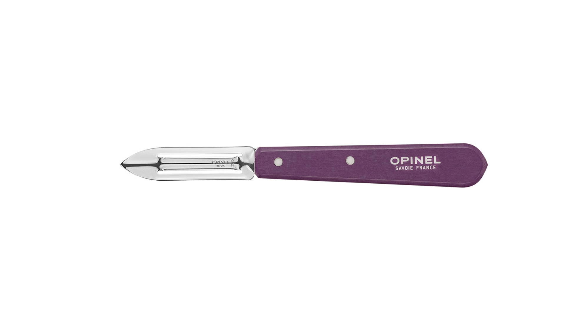 Opinel Knife Peeler N°115 Plum 6cm Blade