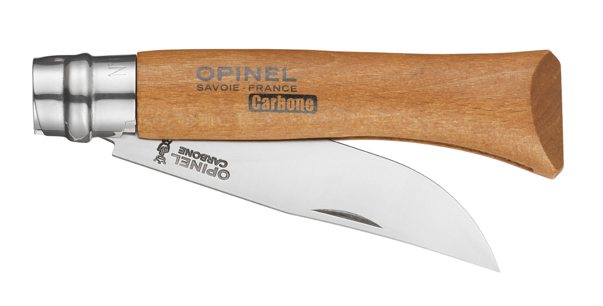 Couteau opinel n° 10 virobloc La Main Couronnée, Made in