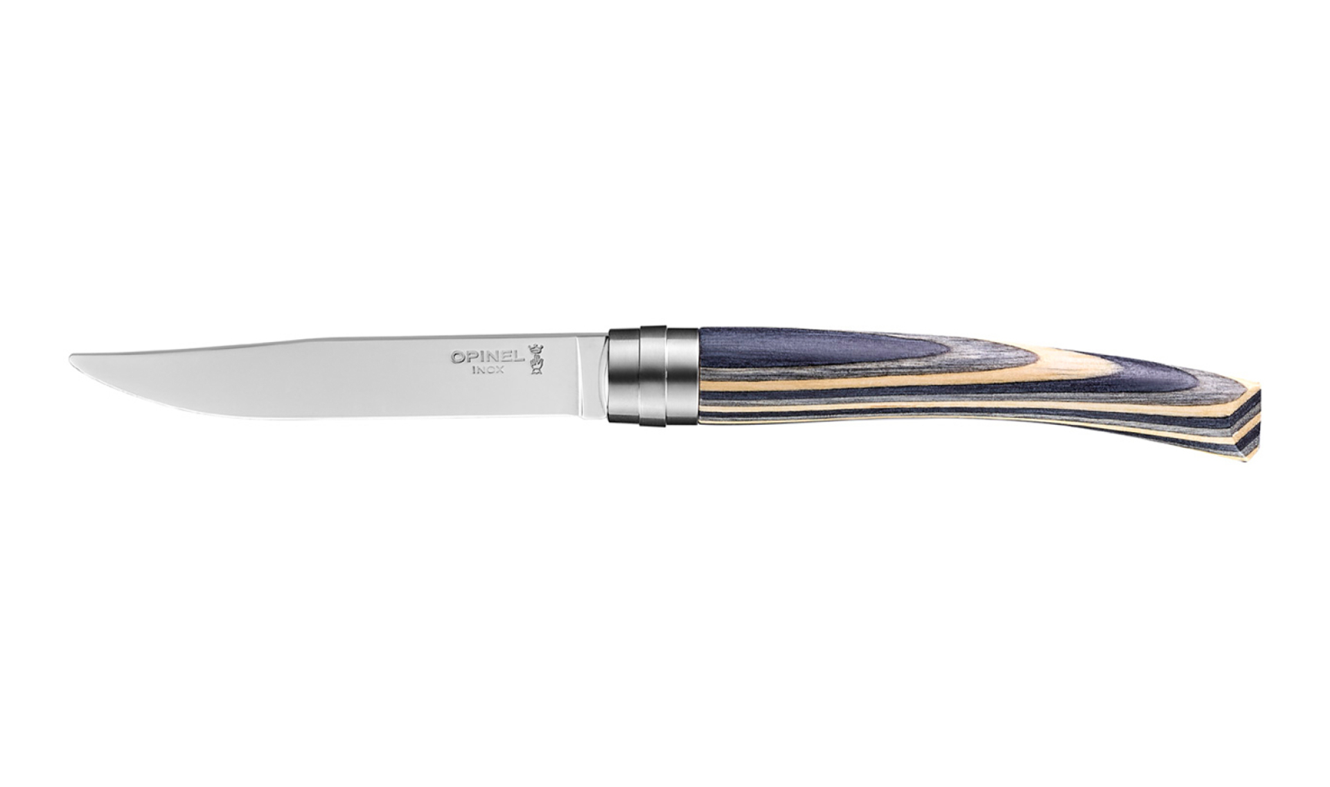 Opinel Chic Laminated Birch Table Knife Set 10 cm Blade