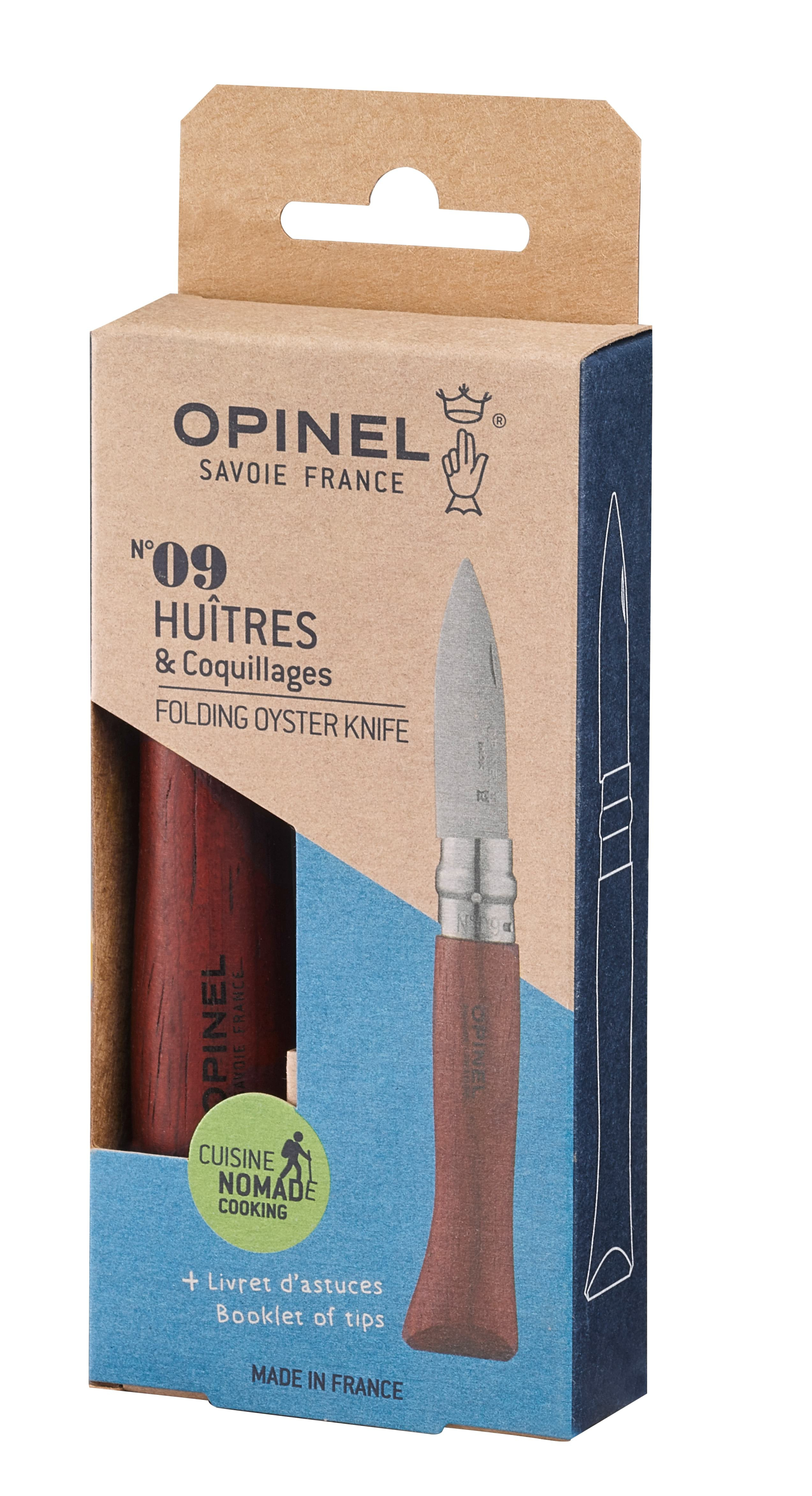 OPINEL N°09 Huîtres gravure laser