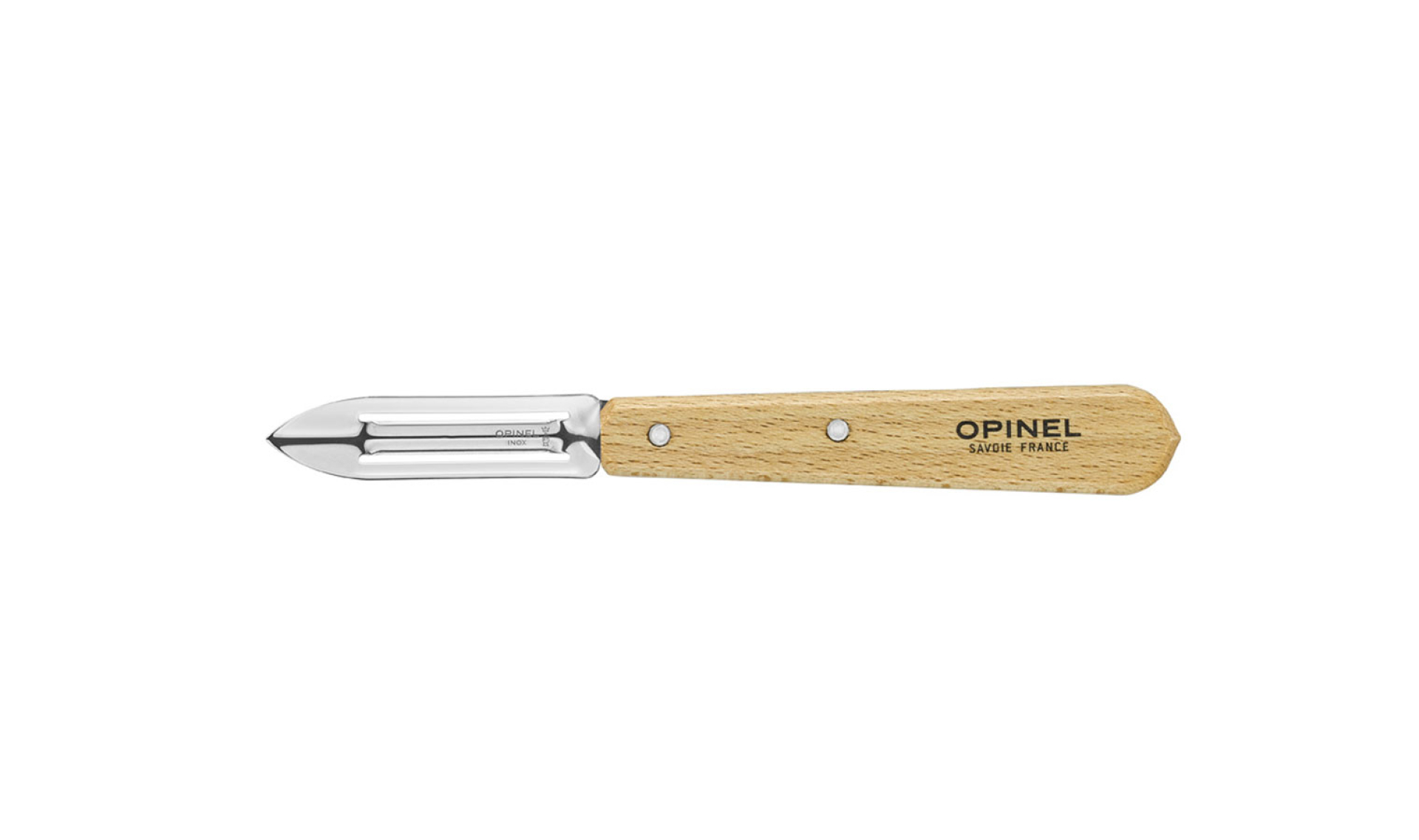 Opinel Knife Peeler N°115 Natural 6cm blade