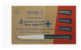Set of 4 table knives N°125 Bon Appetit + Grey