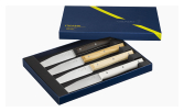Set of 4 Facette Mixed table knives