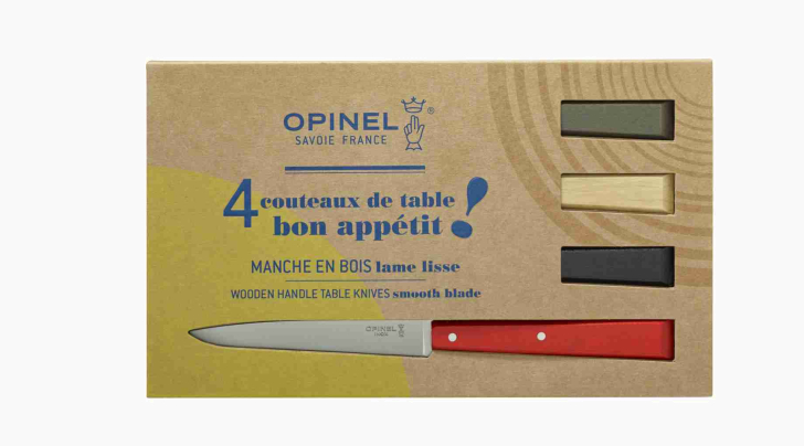 Opinel Coffret de Couteaux pour Enfants Le Petit Chef, 3 Pièces, 1 kit 