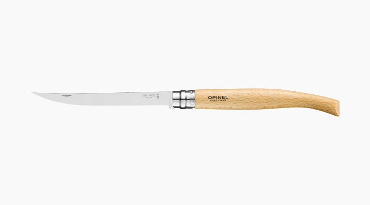 Opinel  No.15 Effilé Stainless Steel Slim Folding Knife - OPINEL USA