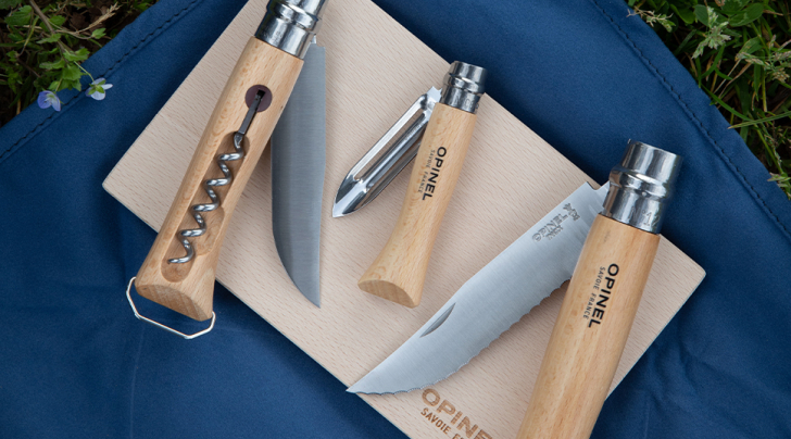 Nomad Cooking Kit with N°10 Corkscrew Bottle Opener