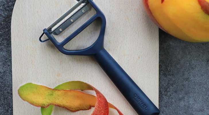 Eplucheur T-Duo polymère Bleu