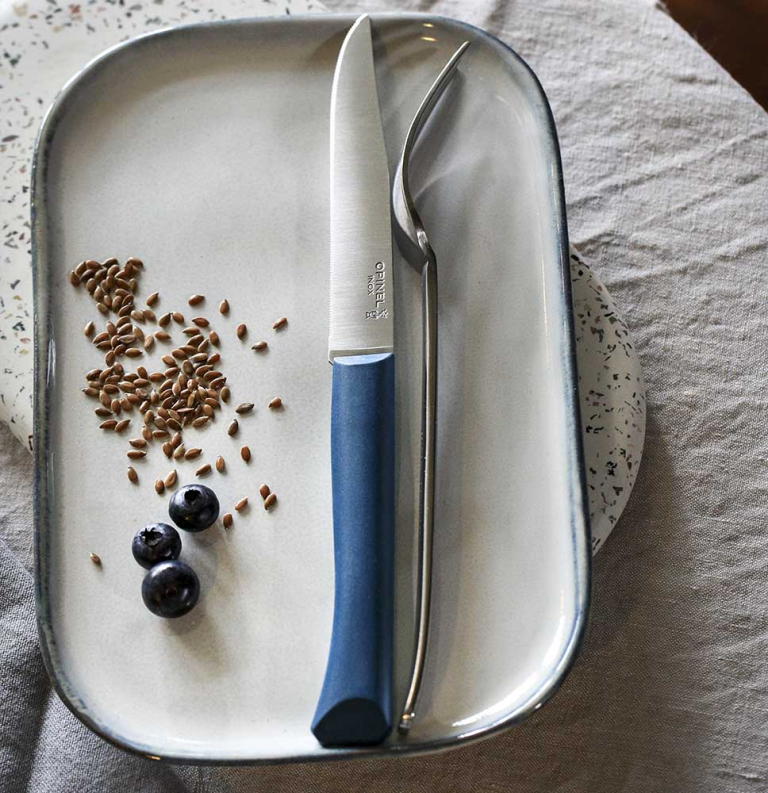 Couteau de table Bon Appétit + Bleu Canard