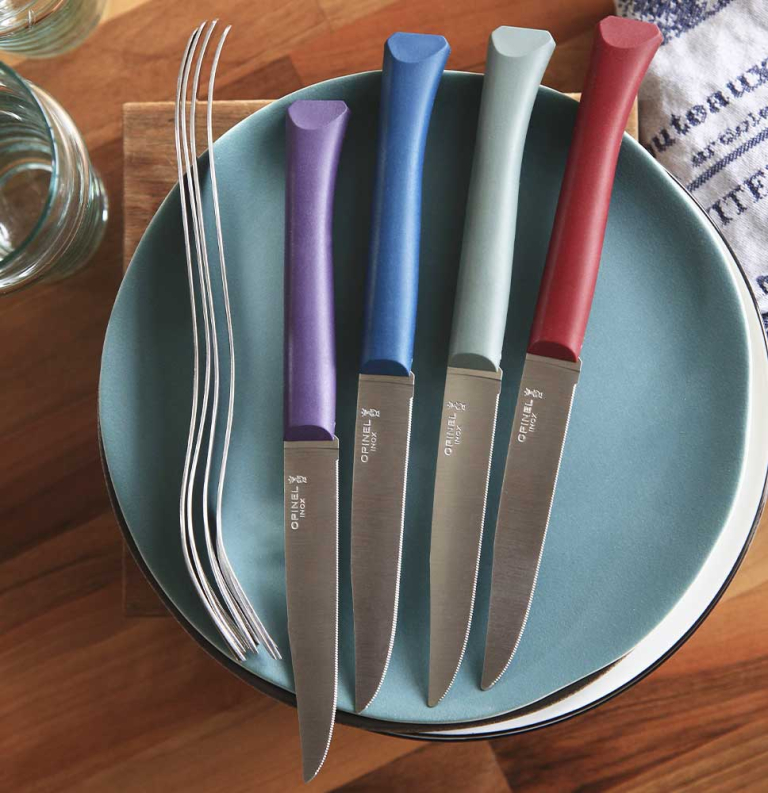 Messerset 4 Tafelmesser Bon Appétit + Glam (mehrfarbig)