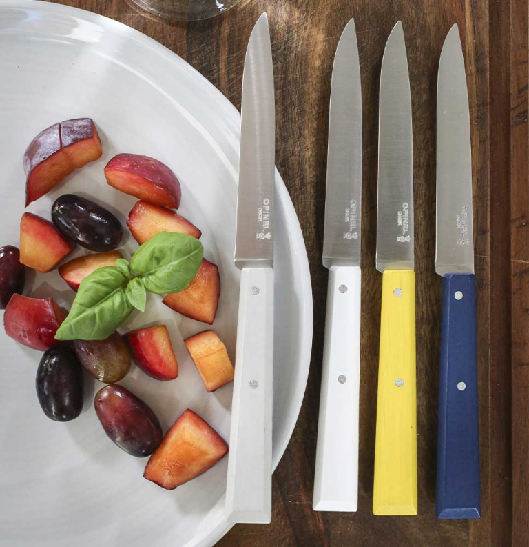 Estuche de 4 cuchillos de mesa Nº125 Bon Appétit + Celeste