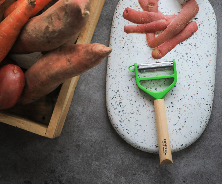 T-Duo wooden peeler in Green