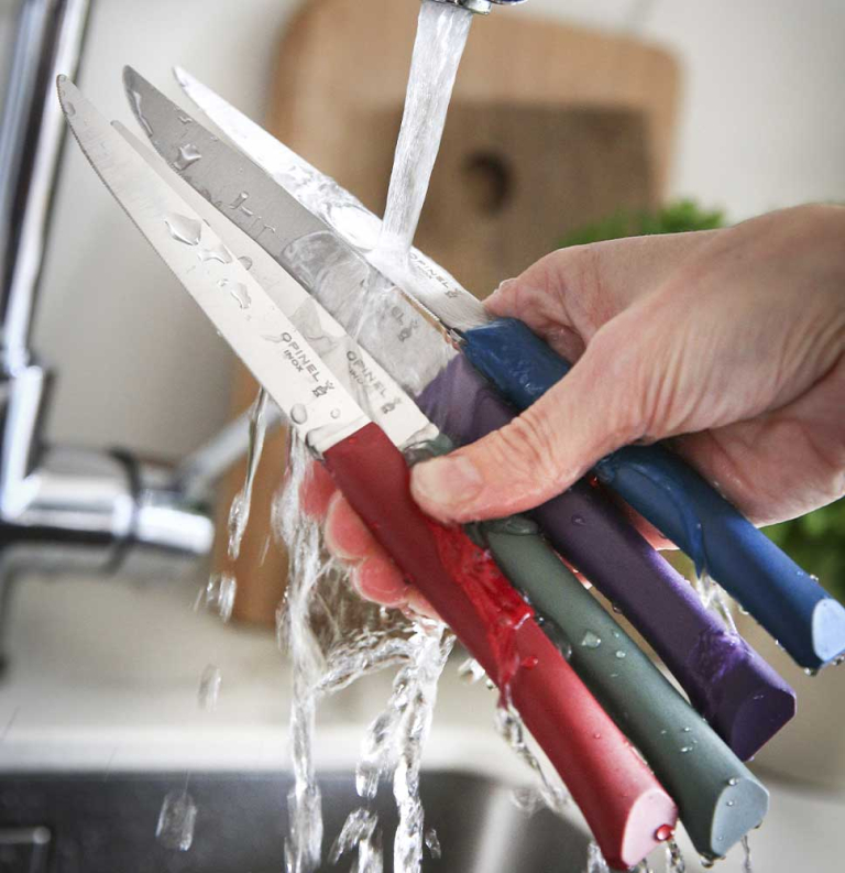 Couteau de table Opinel Bon Appétit grenat