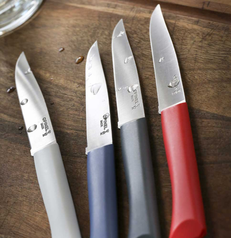 Estuche de 4 cuchillos de mesa Bon Appetit + Primo (Colores combinados)