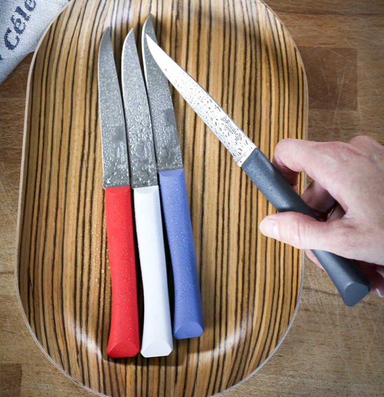 Coffret de 4 couteaux de table Bon Appétit + Primo (Couleurs panachées)