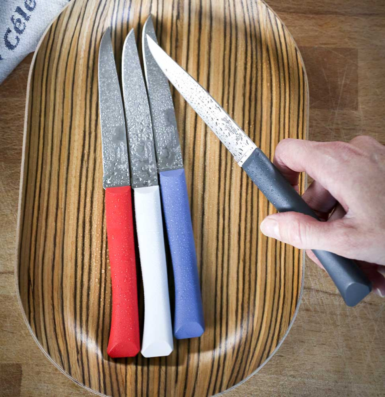 Estuche de 4 cuchillos de mesa Bon Appetit + Primo (Colores combinados)