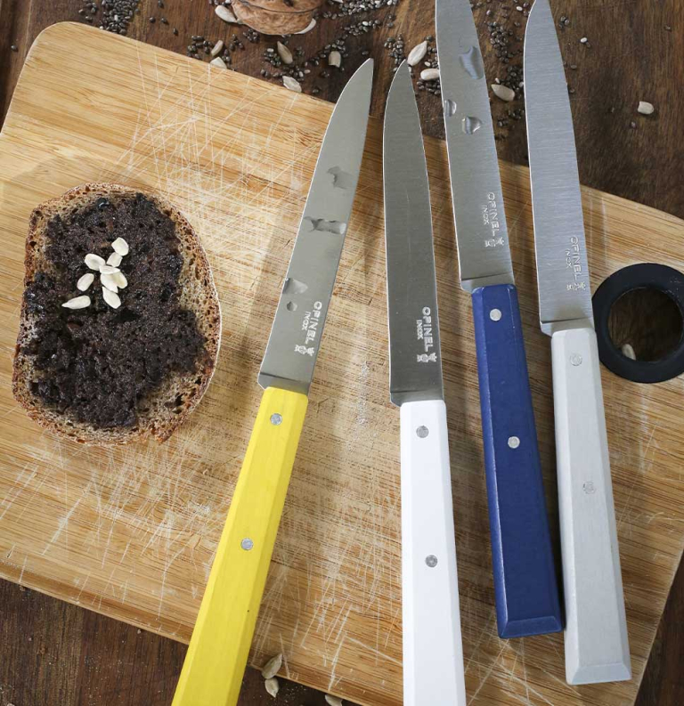 Set of 4 table knives N°125 Bon Appetit Céleste