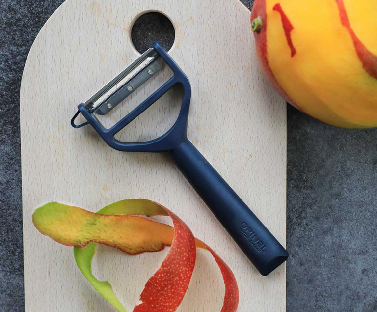 Eplucheur T-Duo polymère Bleu