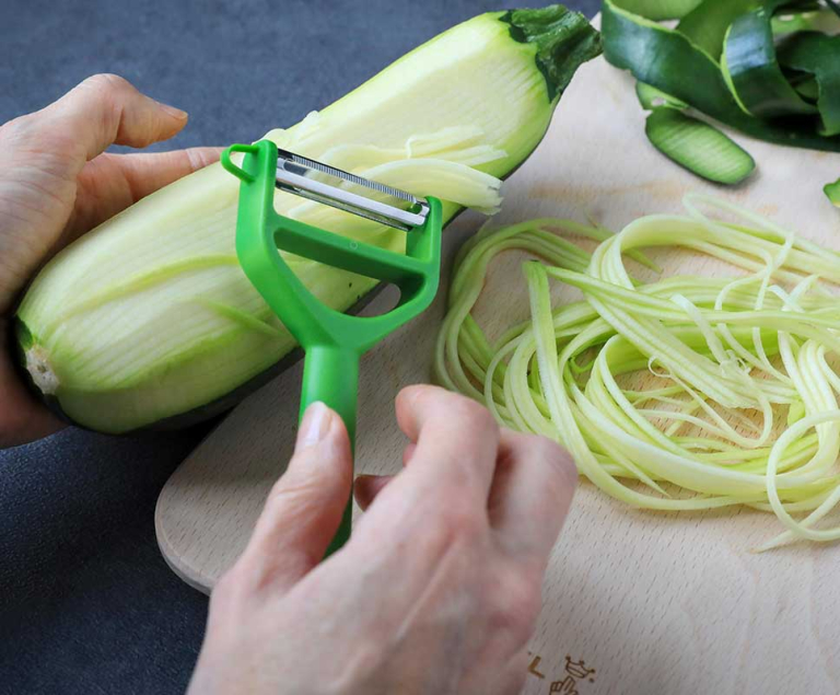 Eplucheur T-Duo polymère Vert