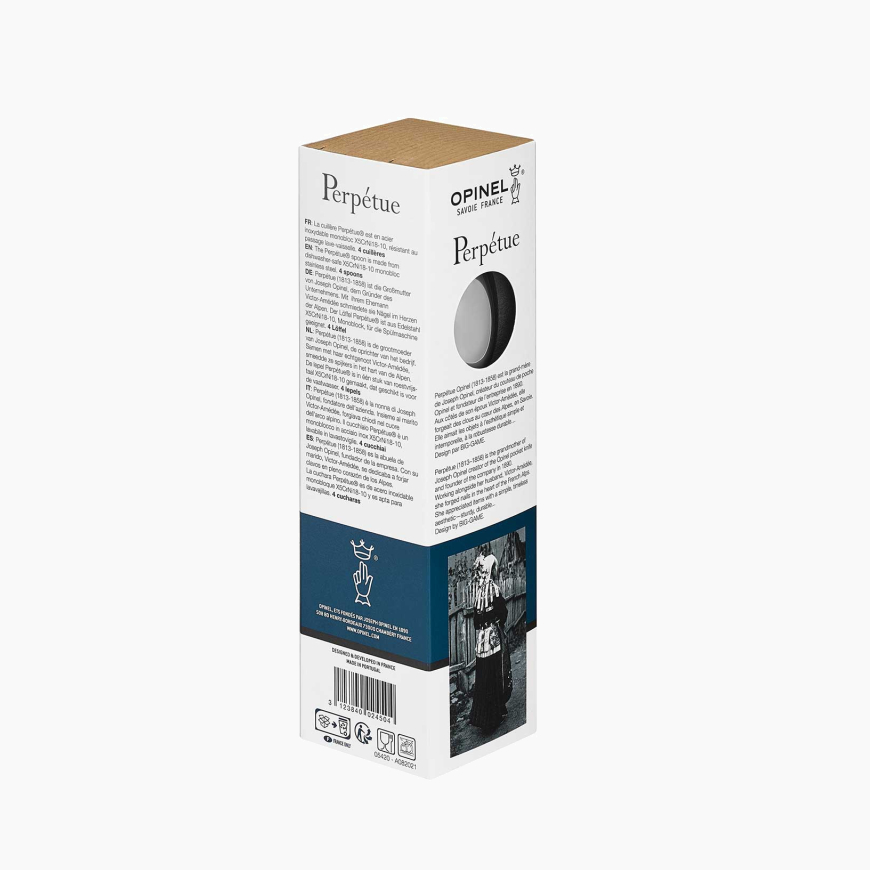Boite de 4 cuillères Perpétue