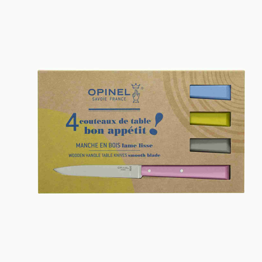 Coffret de 4 couteaux de table N°125 Bon Appétit Campagne
