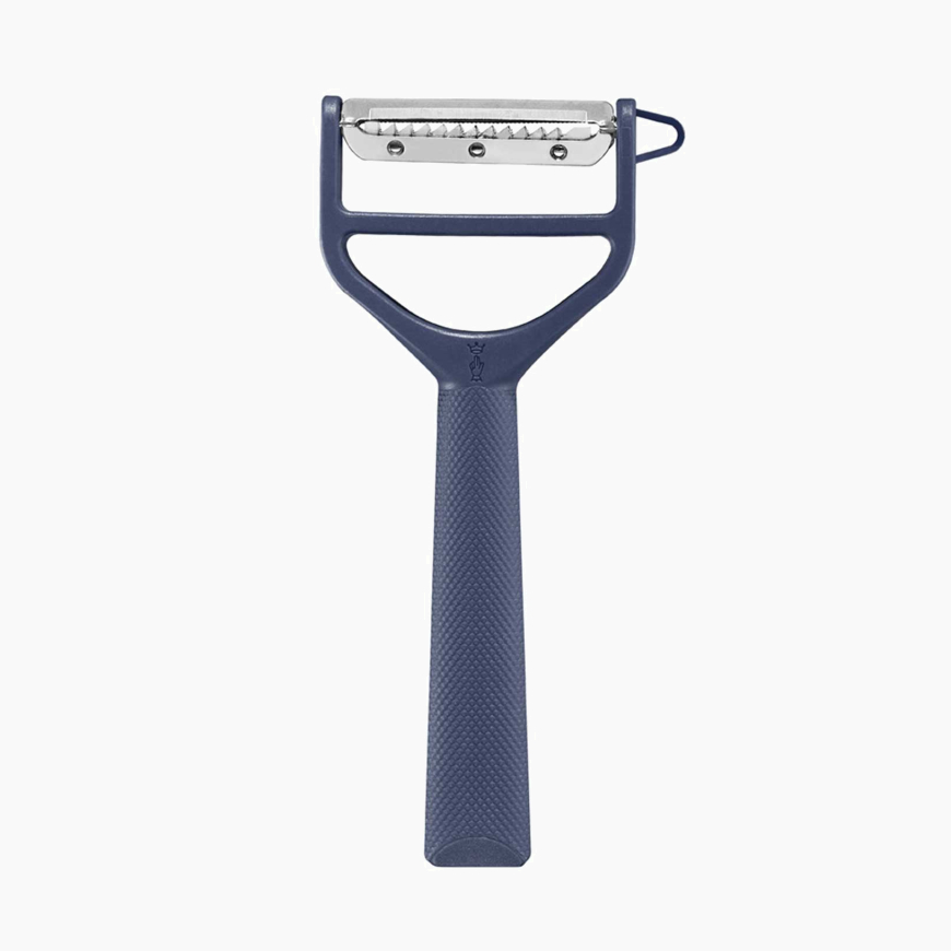 Eplucheur T-Duo polymère Bleu