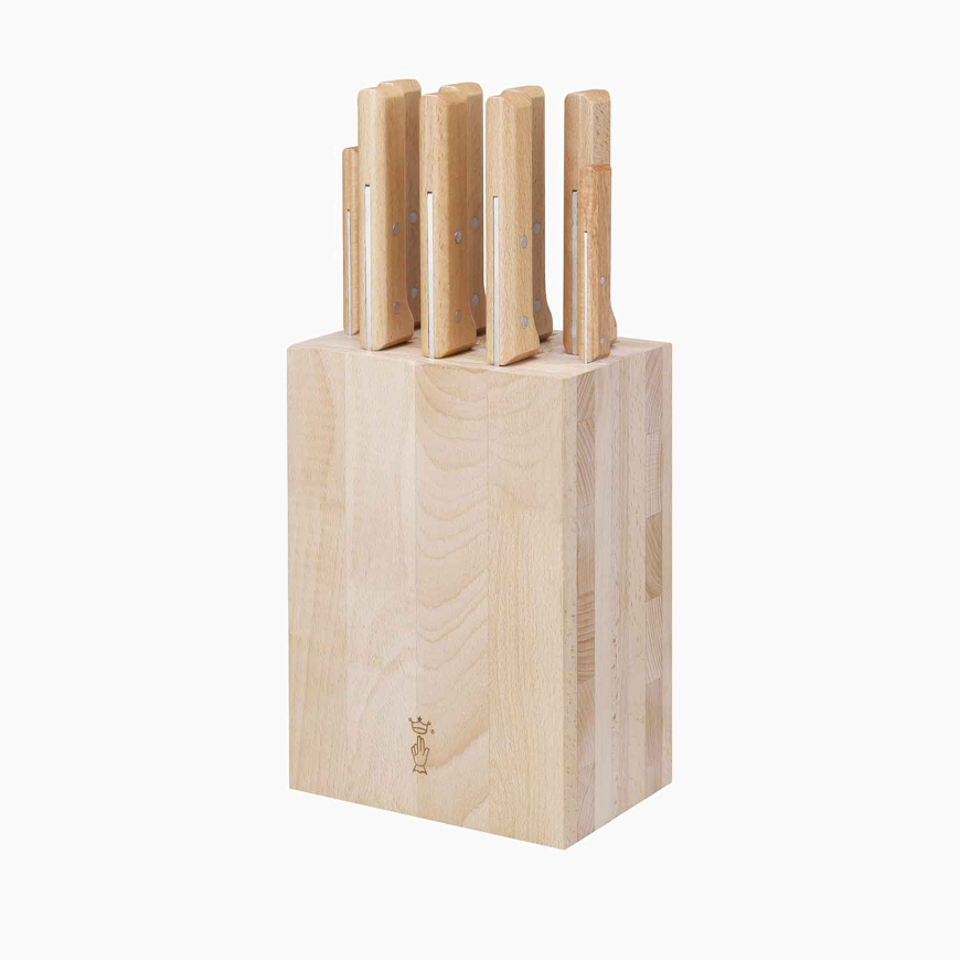 Bloc de rangement 9 couteaux