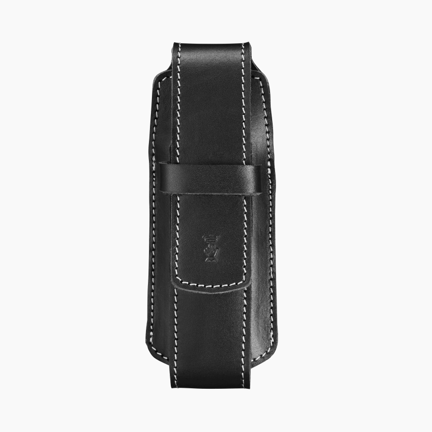 Etui Chic Leder Schwarz
