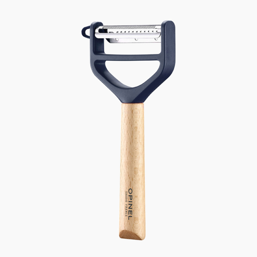 Schilmesje T-Duo van hout Blauw